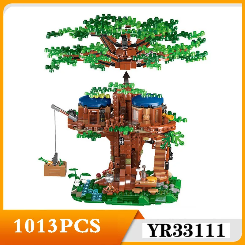 2022 In Stock 1013 Pcs House Tree Ideas MOC 33111 Model Building Block 2022-in-stock-1013-pcs-house-tree-ideas-moc-33111-model-building-block