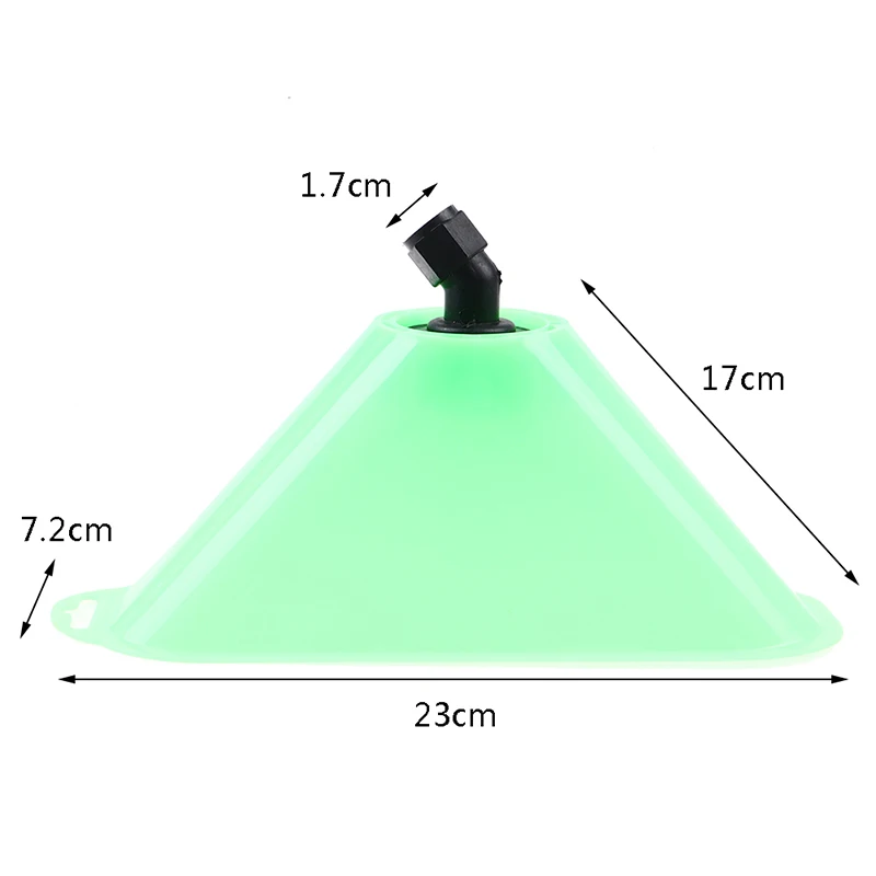 1Pcs Power Sprayer Windproof Cover Horn Shape Sprayer Fan-Type Spray Nozzle Wind Shield Agricultural Garden Irrigation Supplies
