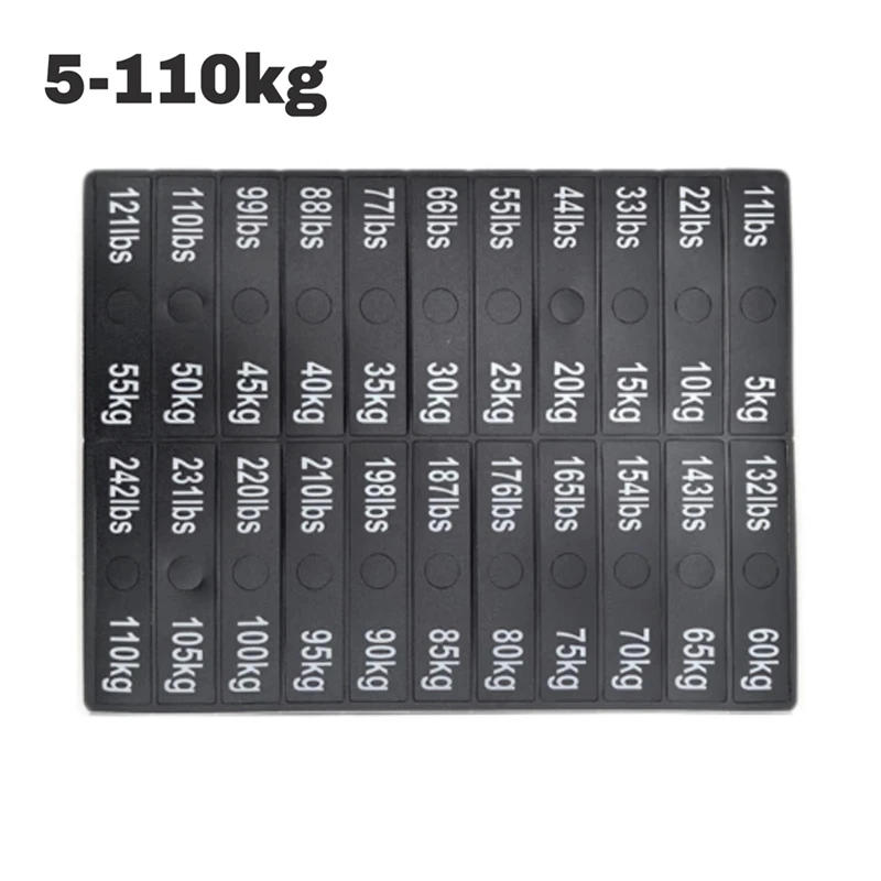A74E-Circuit Breaker Label Sticker Gym Self Sticky Weighted Block Label Sticker Exercise Equipment Decals Weight Stack Labels
