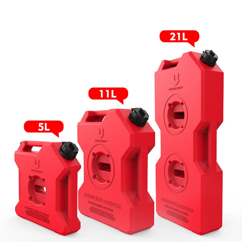 5L/11L/21L Plastic Oil Tank For Vehicles Fuel container Fuel Tank For Gasoline Motorcycle Off-road Vehicle Outdoor Oil