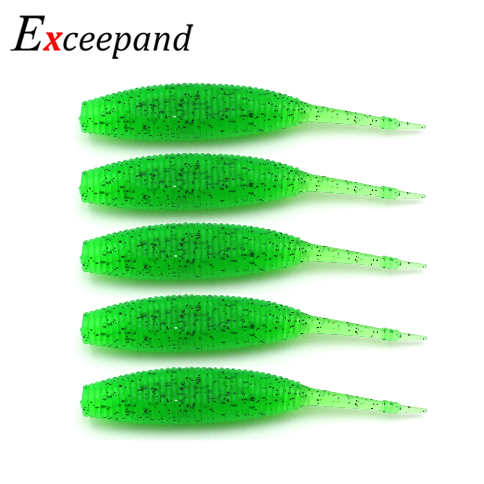 Cerill 5 PCS Floating Soft Fishing Lures 9 cm 5 g Silicone Needle Tail Worm  Bait Wobblers Shrimp Artificial Pike Bass Tackle