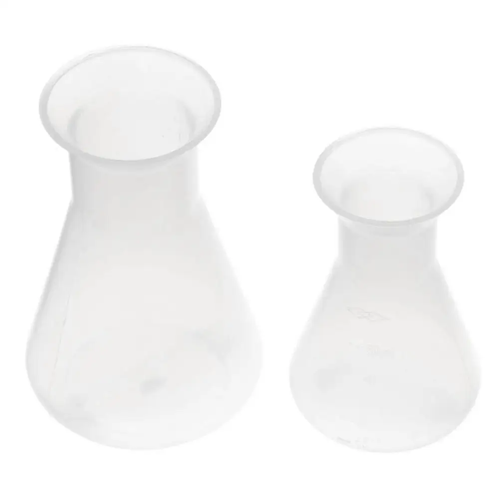 50ml 100ml Plastic Erlenmeyer Flask for Laboratory and Education