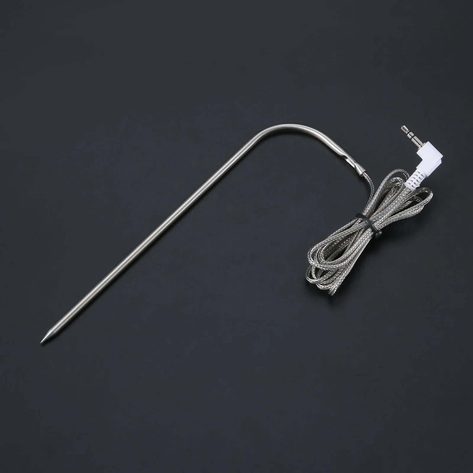 

Meat Temperature Probe BBQ Read Sensor 18cm for Traeger Wood Pellet Grill TR-02 PT1000 with 3.5mm Universal Adapter Replace