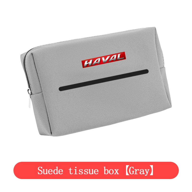 Haval H6 3 세대 h2 H3 H7 H9 M6 F7X Jolion X 자동차 스웨이드 티슈 백, 종이 상자, 좌석 등받이 걸이 거치대 보관 상자 액세서리