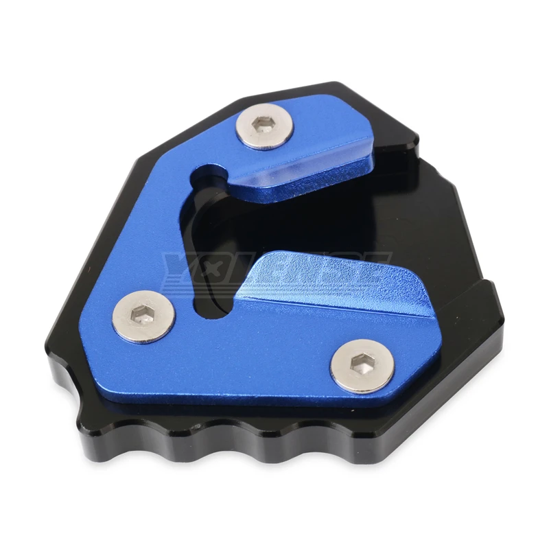 Motorcycle CNC Kickstand Foot Extension Pad & Support Plate Enlarge Stand
