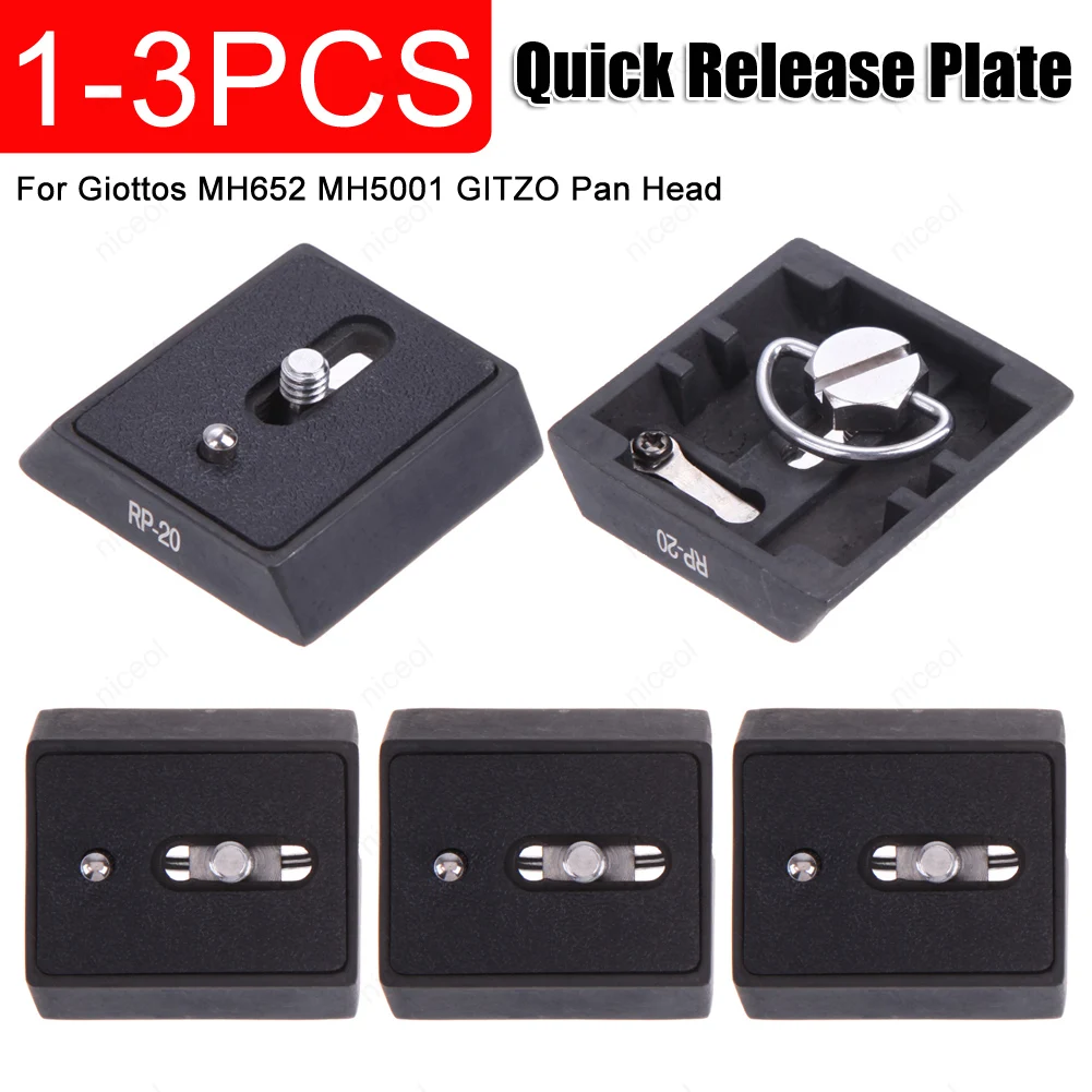Giottos MH-601 Quick Release Spare Plate for MH-621 Adapter B\u0026H: More Than Just a Camera Store - Shop Now