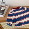 5569 Children Long-sleeved T-shirts 2025 Spring Autumn Striped Boy's Sweatershirt Handsome Bottoming Shirts Tops 1