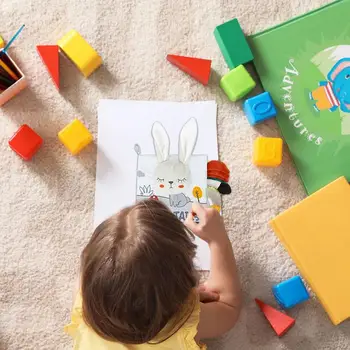 Animal Themed Tail Cloth Book Toy Baby Toys 0 12 Months Interactive Books With 3D Tails Interactive Montessori Busy Book 4