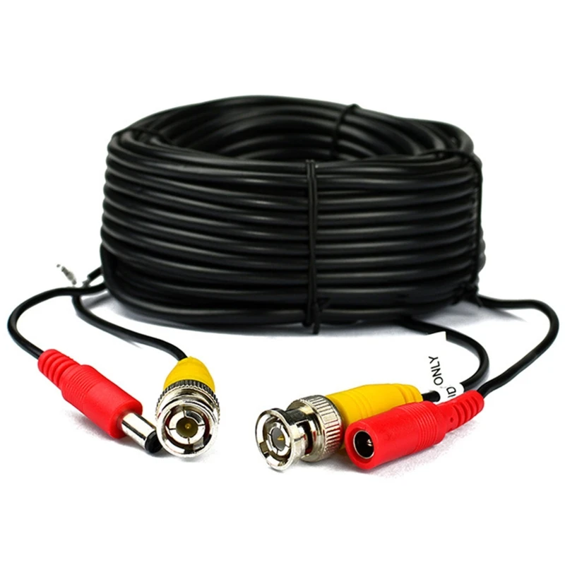 

5-30M BNC+DC Connector 2 in 1 BNC CCTV Cable coaxial Video Power AHD Cameras for DVR System Drop Shipping