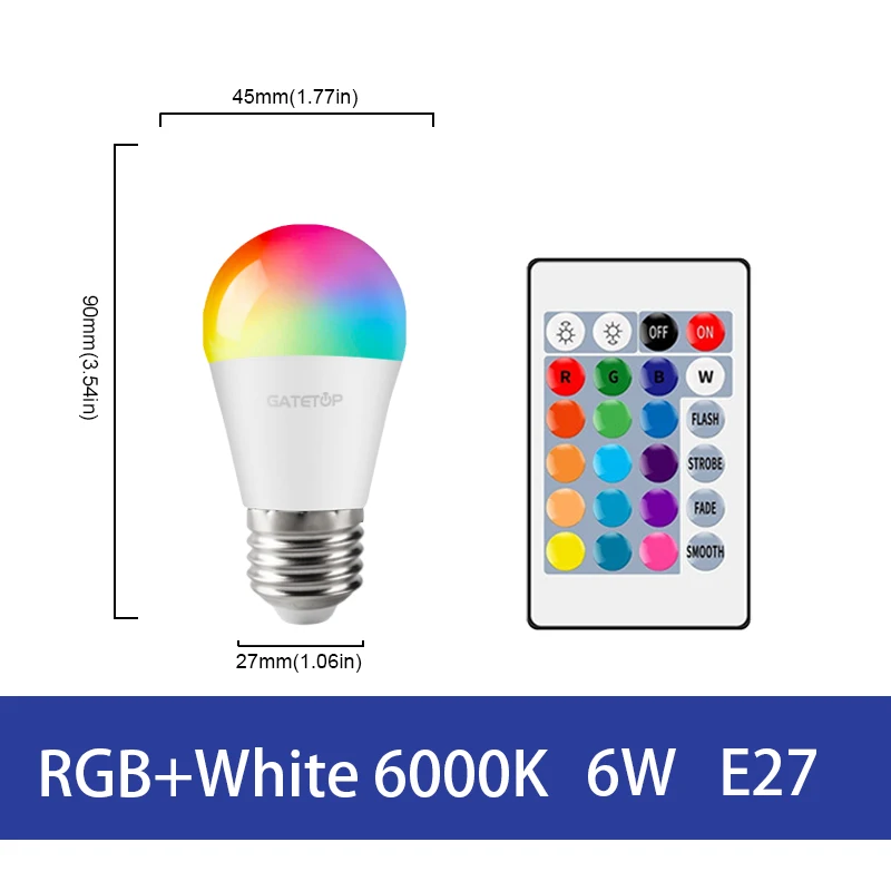 ตัวเลือกสินค้า โคมไฟ LED RGB รีโมทควบคุม สว่างสดใส ตกแต่งบ้านได้ทุกสไตล์