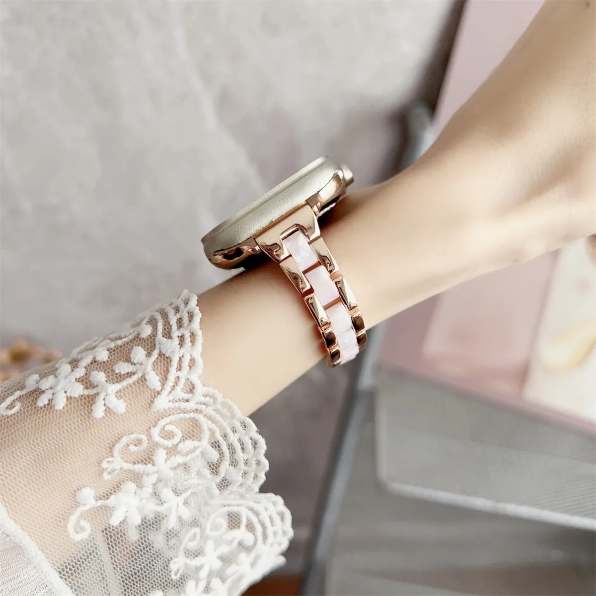 Watch Band For iWatch 42/44/45/46/49mm 38/40/41mm Metal Fashion Watch Strap For Watch Series Ultra2 Series 10/9/8/7/6/5/4/3/2/1_voghion.com