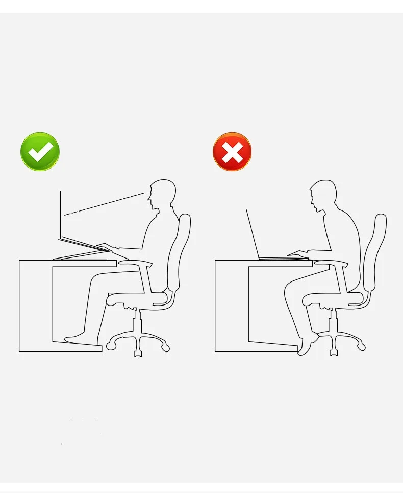 Description Picture 3 of itemPortable adjustable foldable computer desk, laptop rack, TV bed, laptop desk rack, with desk lamp, mouse pad, cooling fan, lapto