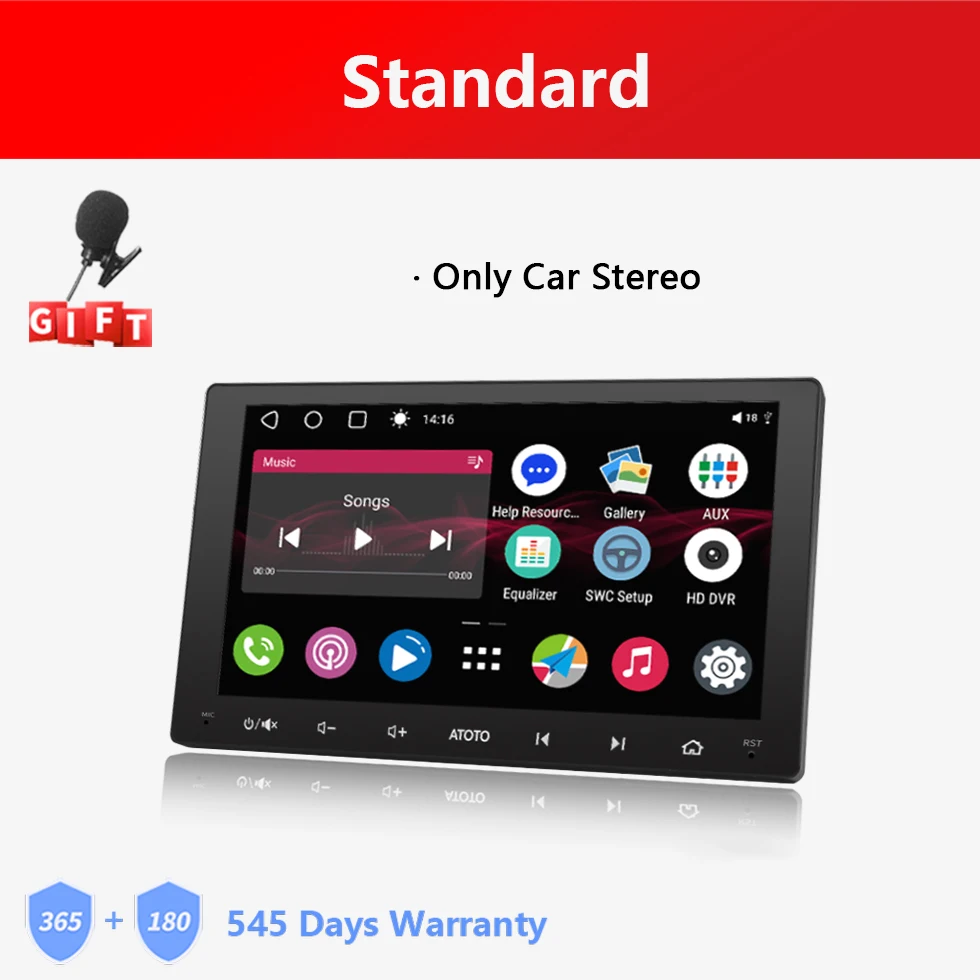 a*a様 ATOTO a6 Android 9インチ　A6G209PF 　GPS ATOTO A6PF 9インチ 2DIN ディスプレイオーディオ Android カーナビ