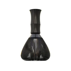 Eco - Friendly Reusable Matcha Whisk - Dishwasher Safe Traditional Stirrer (Black)