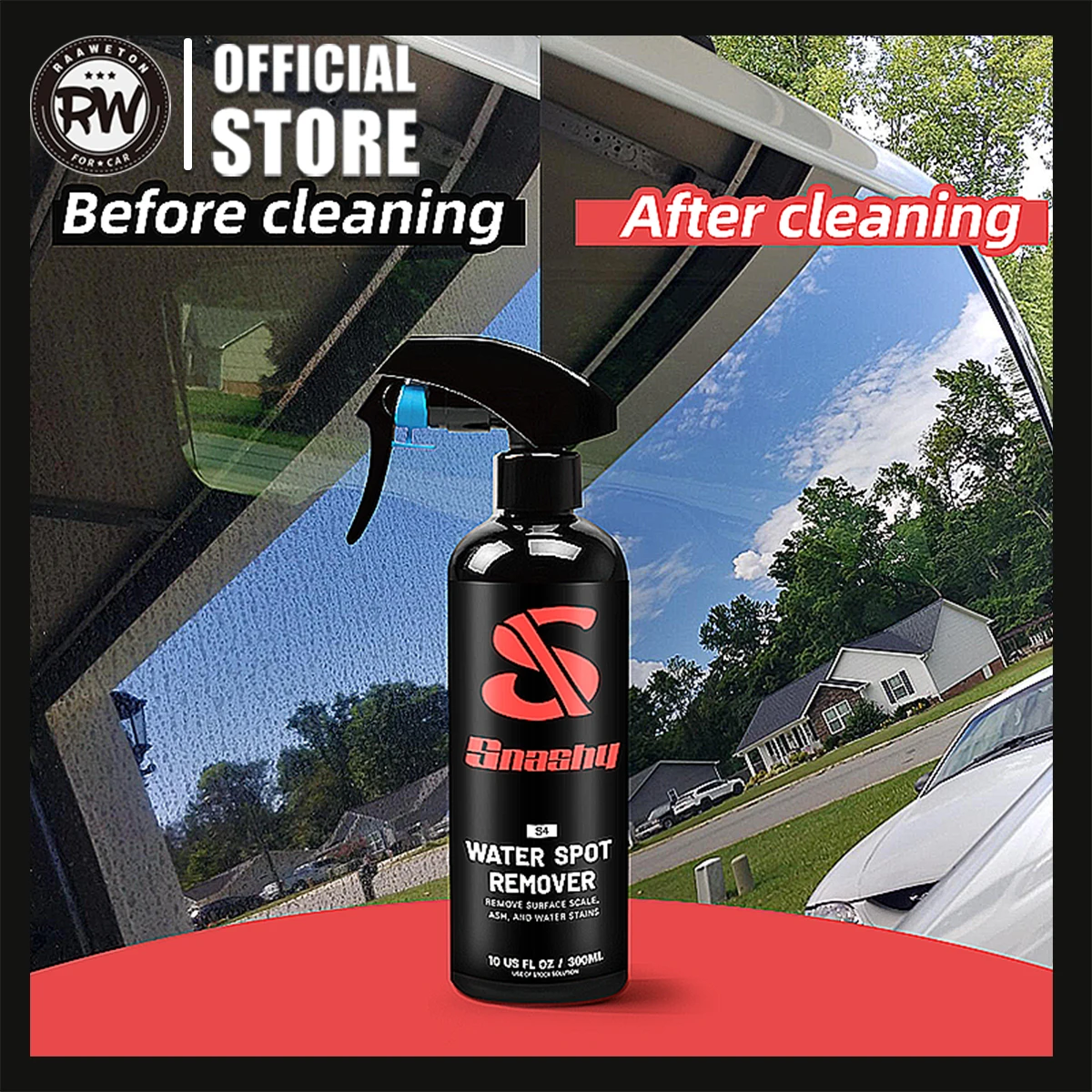 Rimozione Macchie D'Acqua Vernice Vetro Acqua Dura Macchia Deposito Minerale Macchia Ostinata Detergente Spot Per Impieghi Gravosi Soluzione Di Ripris