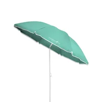Beach Umbrella UV Protection 6ft Arc Coverage Vented Canopy Adjustable Tilt Collapsible Rust Resistant Lightweight Carry Case 2