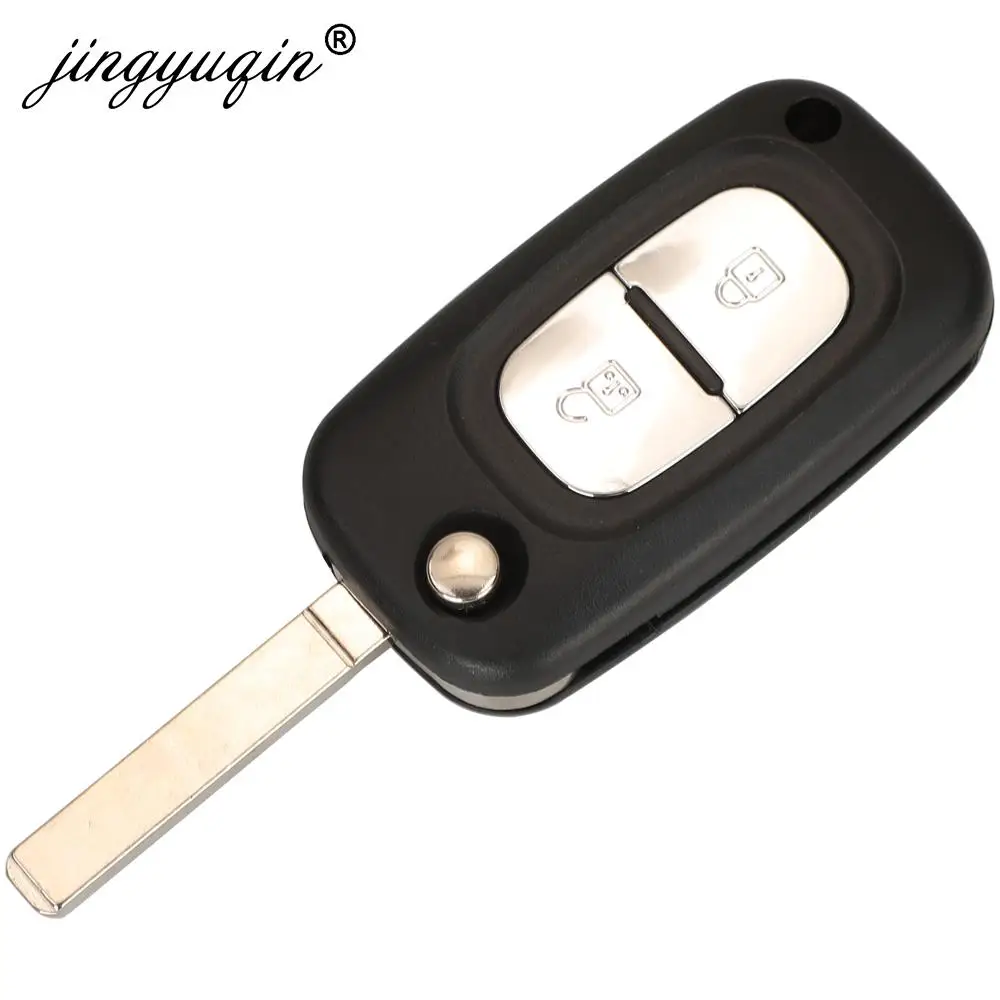 Фото Пульт дистанционного управления jingyuqin 2/3 кнопок 433 МГц ASK ID46 PCF7961 для Mercedes Benz Citan 2012 - 2019 Smart W364 №3