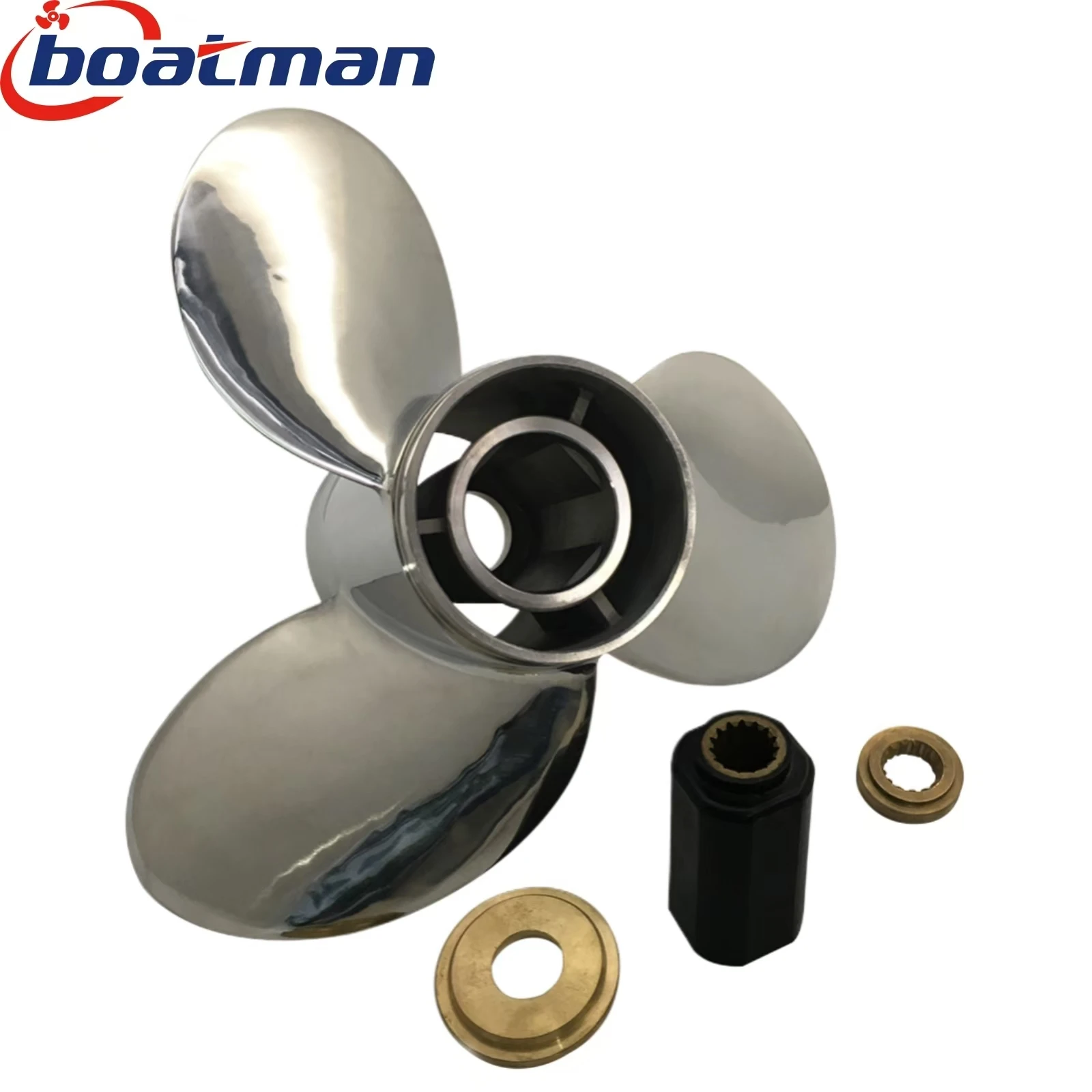 Mercury Mercruiser Propeller 14-1/2x19 – Black Max Style, 48-832830A45, 14.5