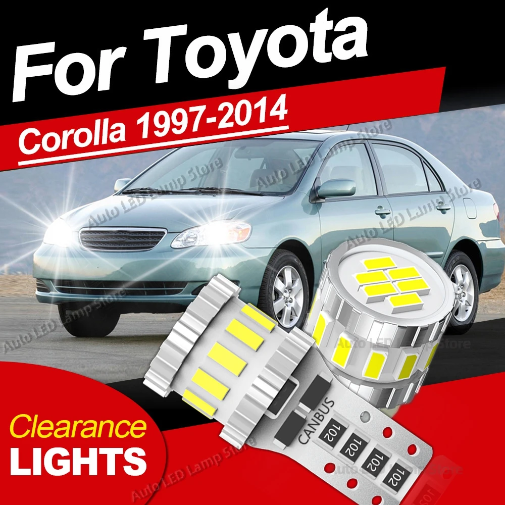 Pack LED TOYOTA COROLLA BREAK (_E10_) 1.3 12V (EE100_) (1992 à 1995) – Pack Complet