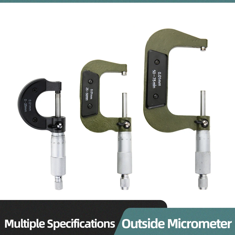 External Micrometer Set Outside Micrometer Micro Meter Mechanical
