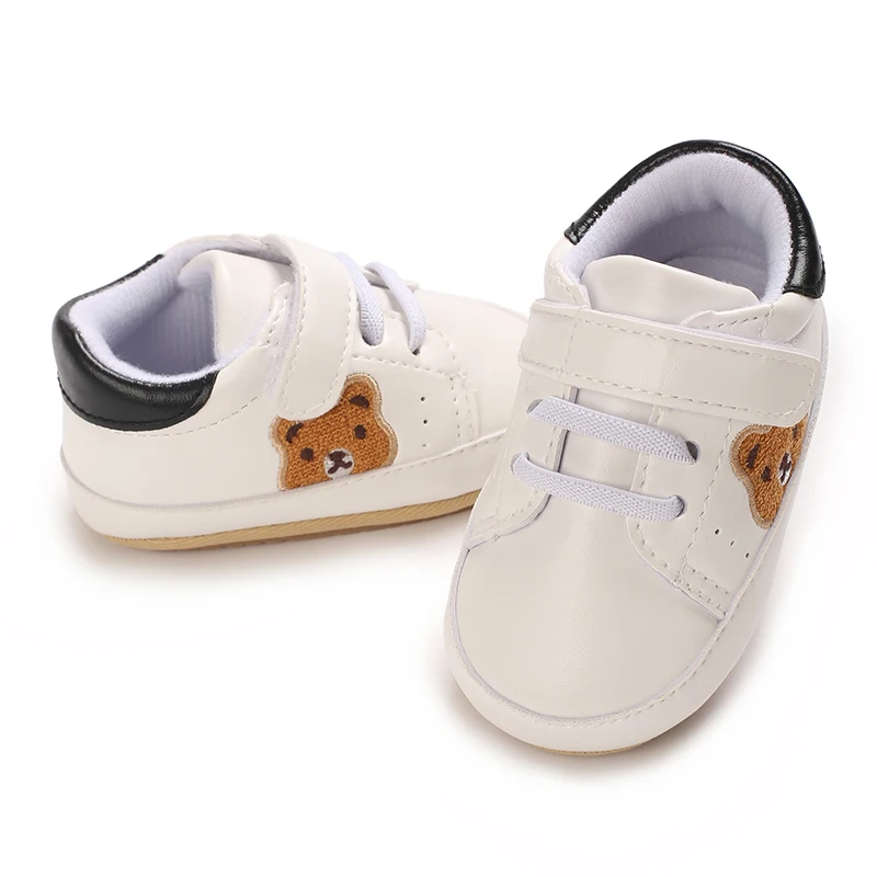 Boys and Girls Panda Sports Shoes in Spring and Autumn Seasons Children's Fashion Sports Tablet Baby Shoes from 0 to 18 Months 4