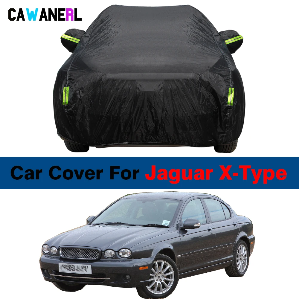 Housse de Protection complète pour voiture, pour Jaguar x-type Xtype 2001 –  2023, étanche, Anti-UV, pare-soleil, hiver, neige, vent - AliExpress