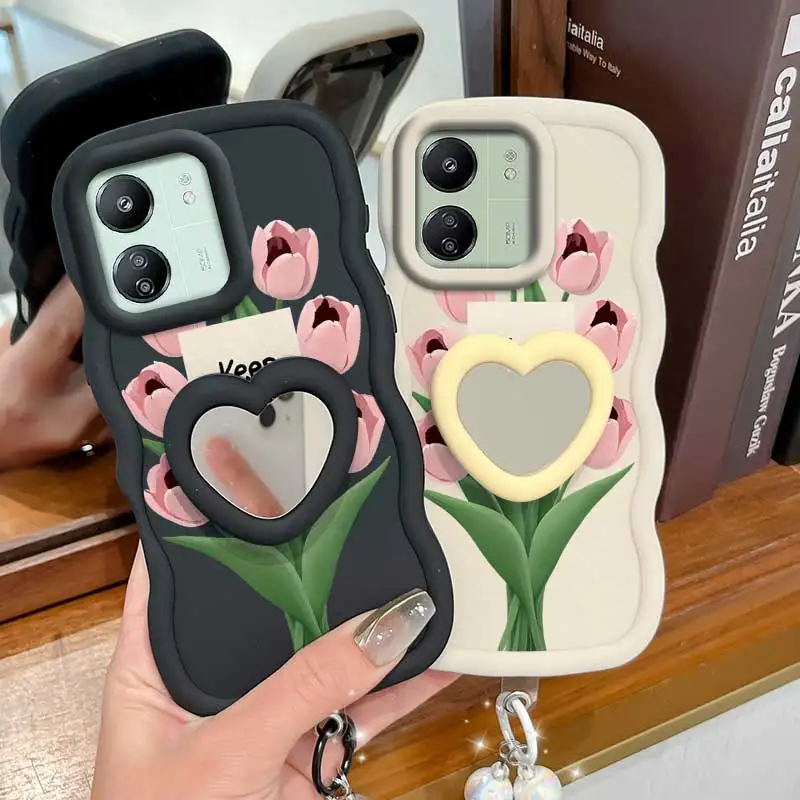 Stay Happy Phone Accessory Set: Phone Case, Lanyard & Stand
