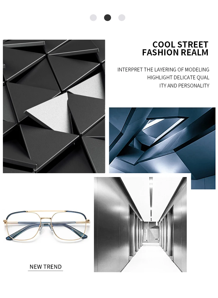 97762 Männer klassische Doppelbrücke Brillengestell Business Brille zeitgenössische Brillen Vatertag College Student Geschenk – Detail 2