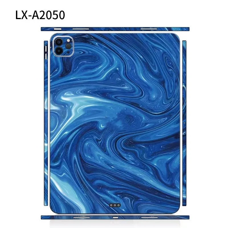 For iPad Pro 12.9 11 Case 3M Back Film Covers Cartoon Decal Skin Protector Sticker For iPad mini6