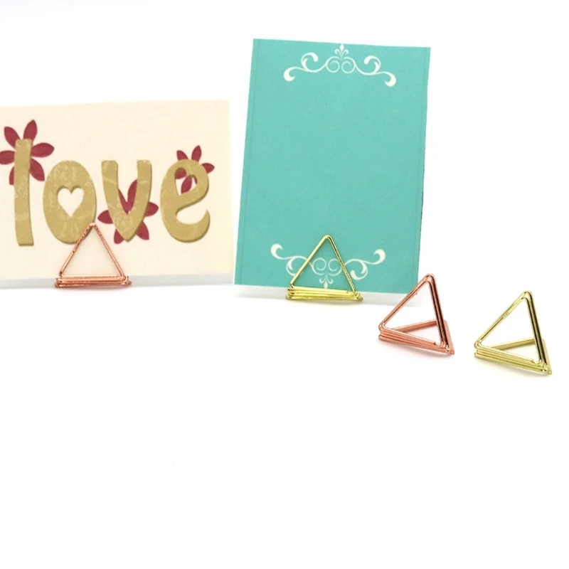 50pcs Table Number Holder Card Holder Wedding Party Decor