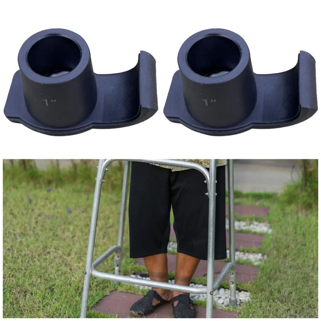 Walking Ski Glides 2pcs Walker Glide Skis Folding Replacement Feet Pads
