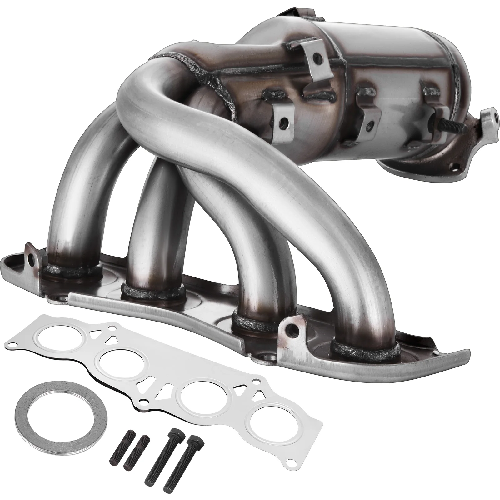 SucceBuy Catalytic Converter for 2002-2006 ToyotaCamry/Solara2.4L Compliance W/OBD III Stainless Steel Out Shell Green Emission