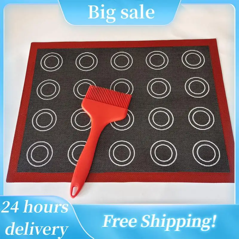 Tappetino Da Forno In Silicone Perforato Fodera Antiaderente Per Fogli Da Forno Utensili Da Forno Pasticceria Macaron Pad Per Biscotti Cucina Accessor