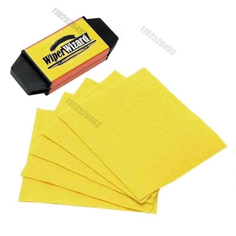 1pc Car Wiper Restorer Cleaning Wiper Guide Blade Repair Brush Automobile Parts Intelligent Maintenance