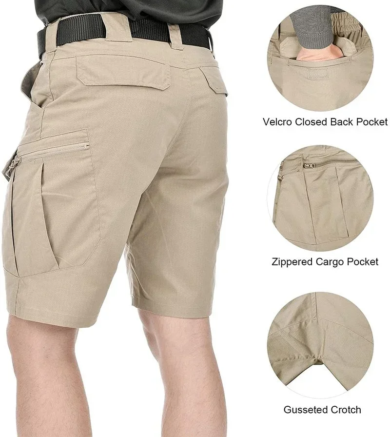 Men Hunting Shorts Multi-pocket Cargo Shorts Outdoor Hunting Fishing sport shorts
