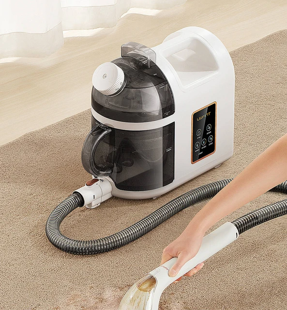 カーペットクリーナー カーペット洗浄機 12KPa 強力吸引力 大容量水