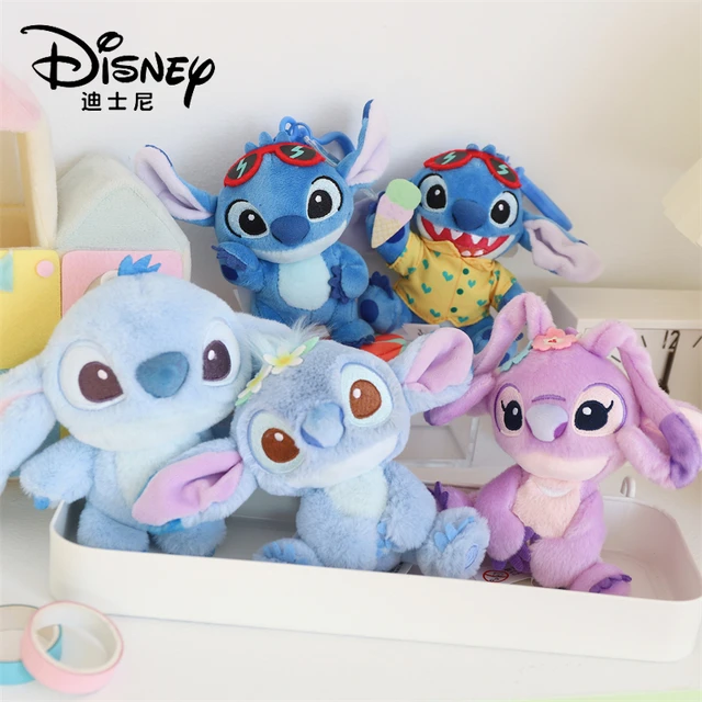 Lilo & Stitch Mini Stitch Angel Cartoon Kawaii Plush Pendants Soft Stu -  Supply Epic