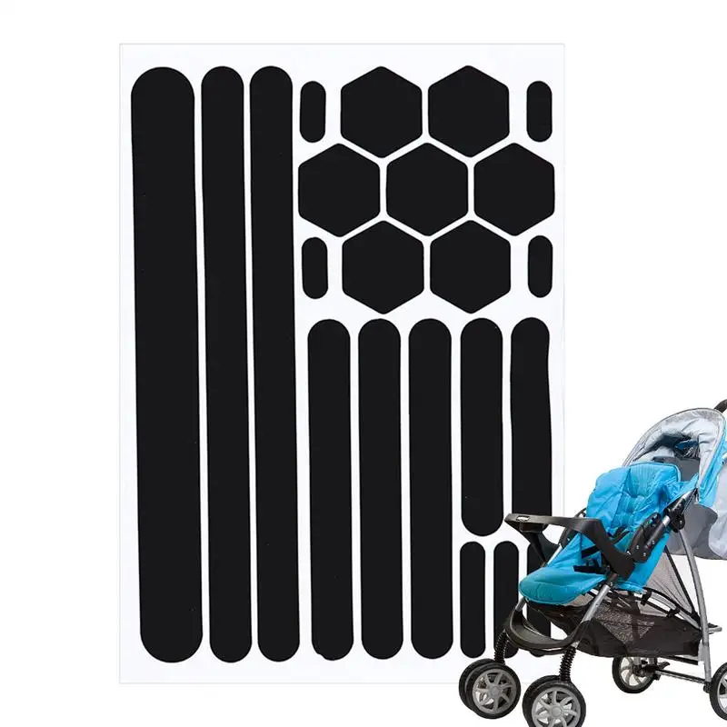 Reflective Tape for Bikes Retro Reflective Stickers Self-Adhesive Reflective Tape and Helmets Stickers for Cars Motorcycles