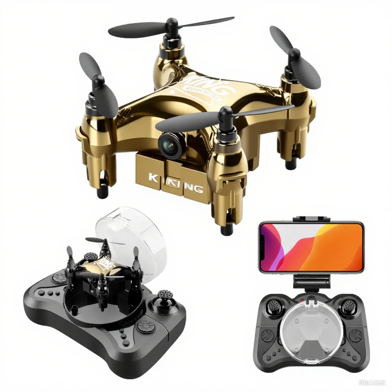Oro K1 Nuovo mini drone elicottero telecomandato - Fotografia di qualità del film Aereo regalo giocattolo per bambini - immagine 5
