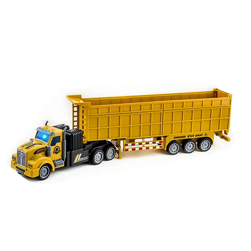 Remote Control Excavator & Truck Toy Set for Kids
