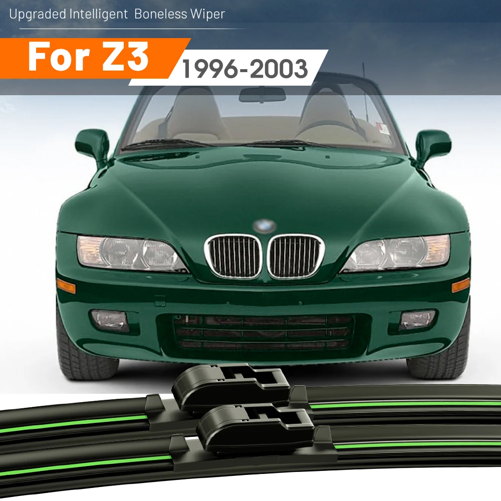 Premium Front Windshield Wiper Blades - 2 Pack, High-Performance Windscreen Window Accessories