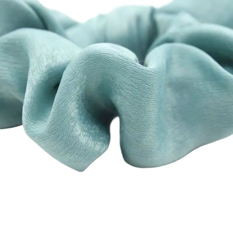 Floral Bow Scrunchies - Stylish Elastic Hair Ties