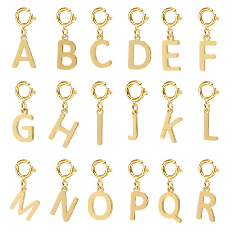 Letter Charms Jewelry Making, Jewelry Accessories Letters