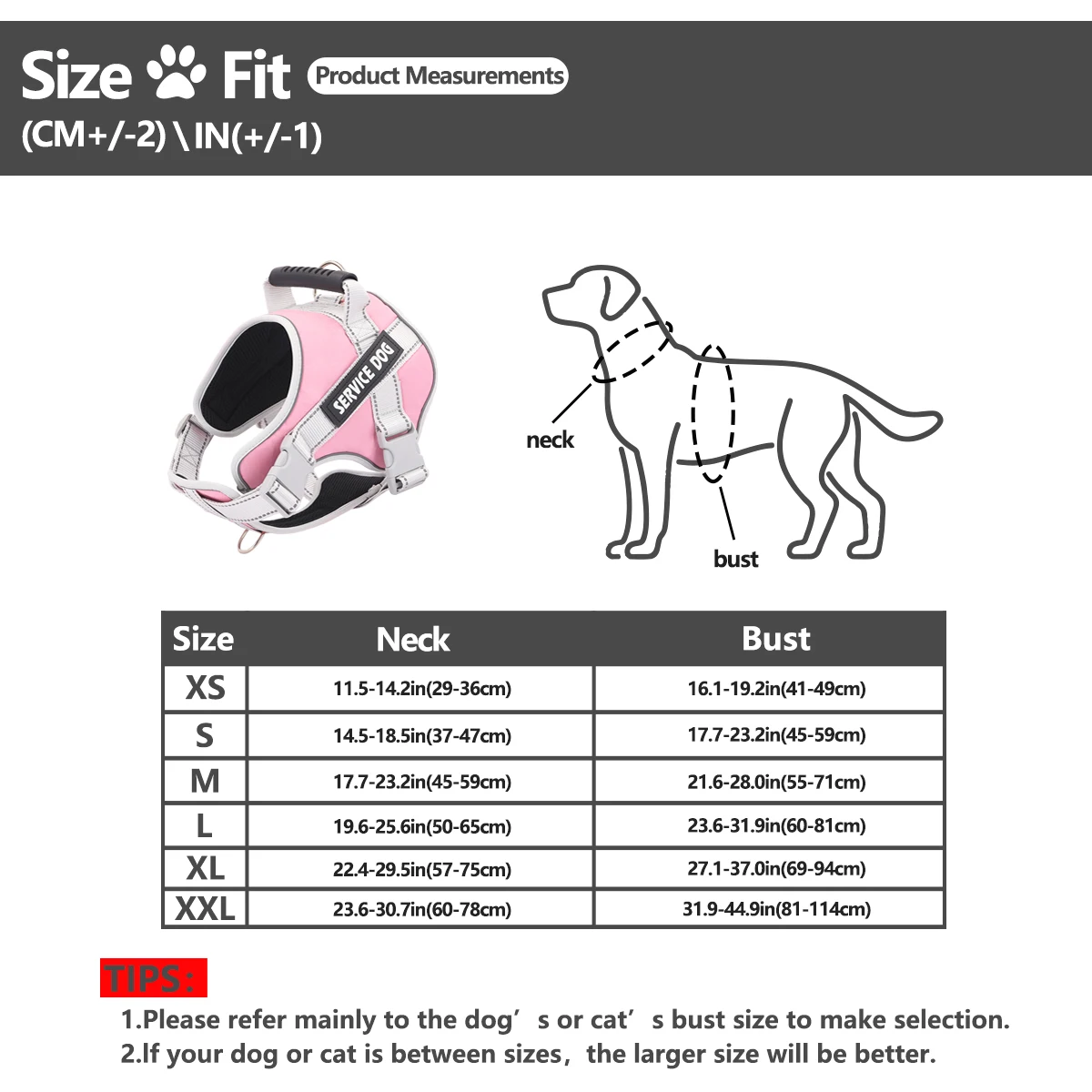 1pc Letter Graphic Reflective Pet Harness For Dog For Outdoor pet harness