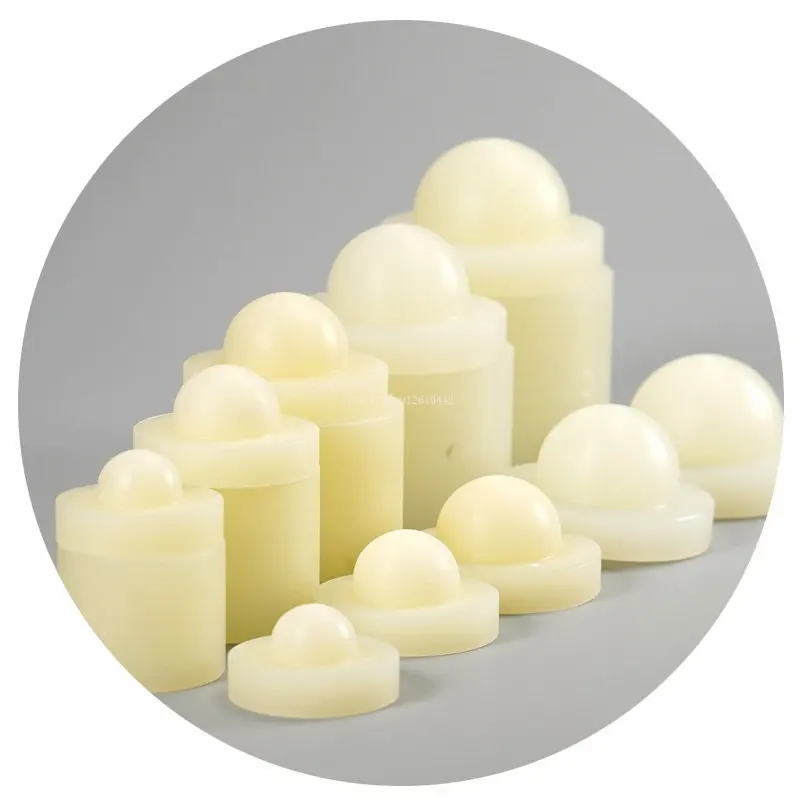 5 Kinds of Nylon Bell Molds Handmade Diy Leather Molding 1 Out 2 Plant Tanned Leather Bells with Air Vents Making Tools