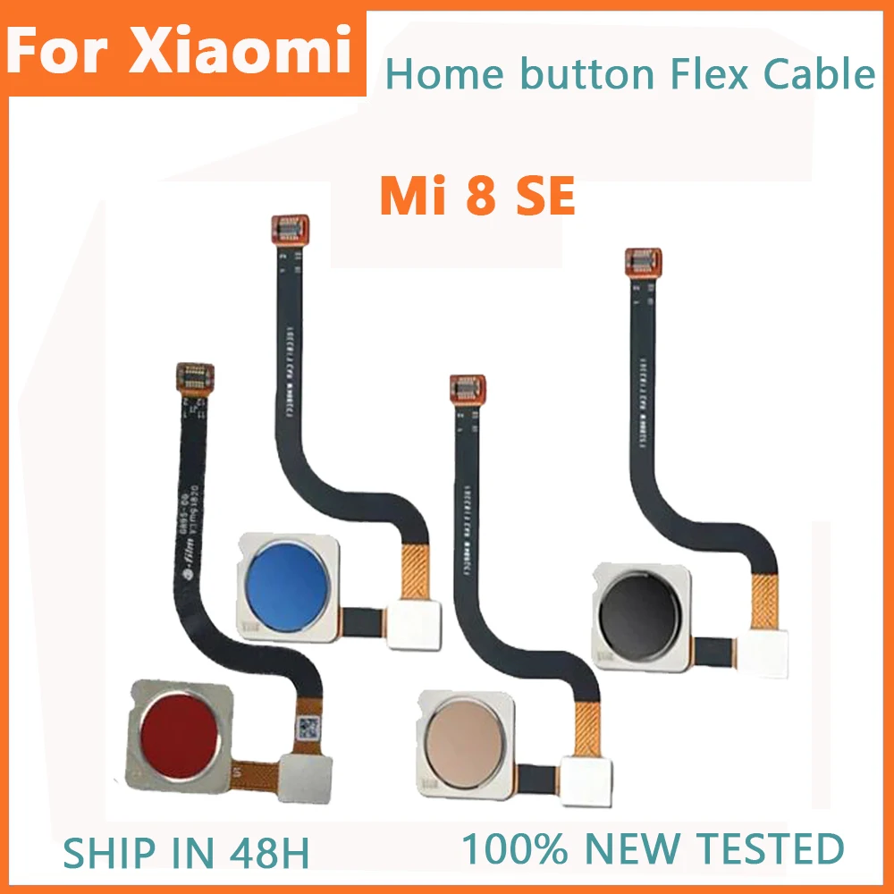 

Original Fingerprint Sensor Scanner Touch ID Connect Motherboard home button Flex Cable For Xiaomi Mi 8 SE