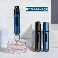 5/8ml Glass Refillable Perfume Bottle with Spray Scent Pump Portable Travel Empty Cosmetic Containers Mini Spray Atomizer Bottle 1