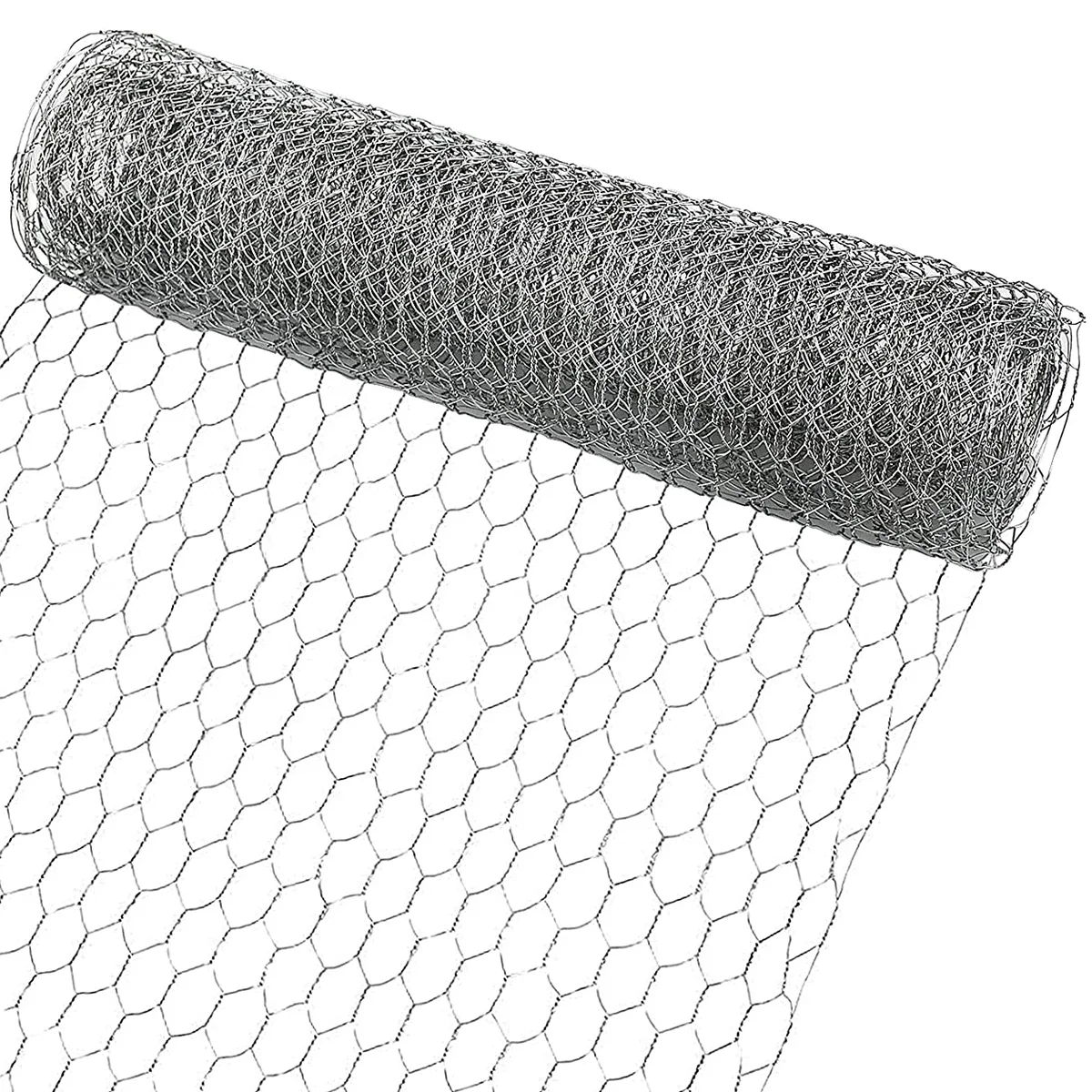 0.4x5m Hexagonal Chicken Wire Net Garden DIY Wire Mesh Animal Plant Fence Netting Multipurpose Metal Iron Wire Netting