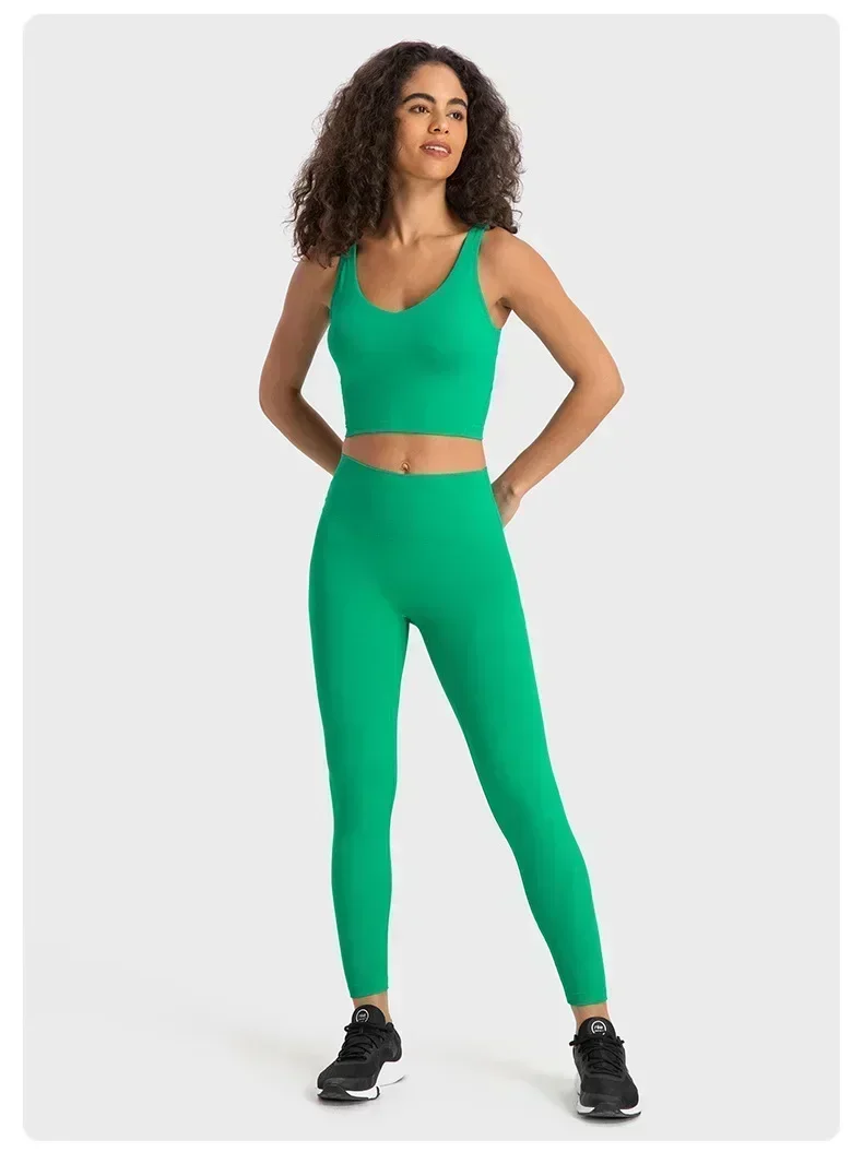 Lemon Align Women Yoga Pants Gym Fitness High Waist Sport Leggings Tights Naked Feeling No Front Seam Workout Running Leggins