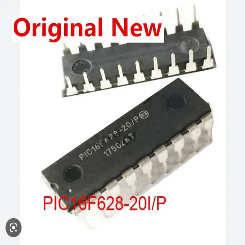 

5 шт./партия, новые оригинальные фотообои PIC16F628 DIP-18 Оригинальный PLC